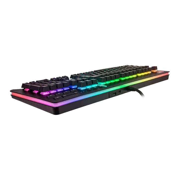 (image for) Thermaltake Level 20 Cherry MX Speed Silver RGB Mechanical Gaming Keyboard